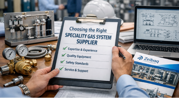 How to Choose the Right Speciality Gas System Supplier