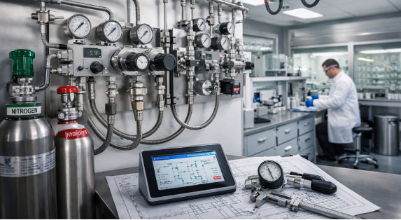How to Design an Efficient Laboratory Gas Distribution System