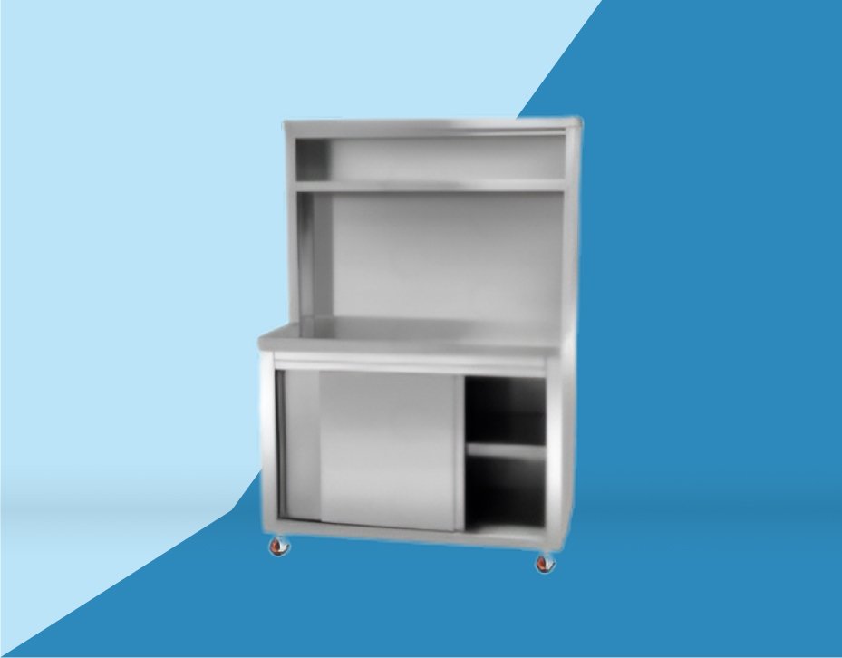 MOBILE BASE CABINET WITH COUNTER