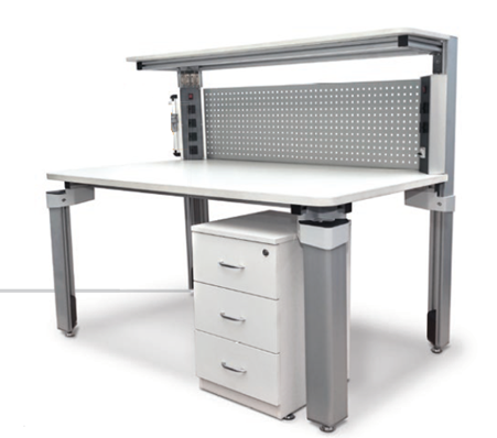 Ziebaq ESD-Safe Aluminum Worktables
